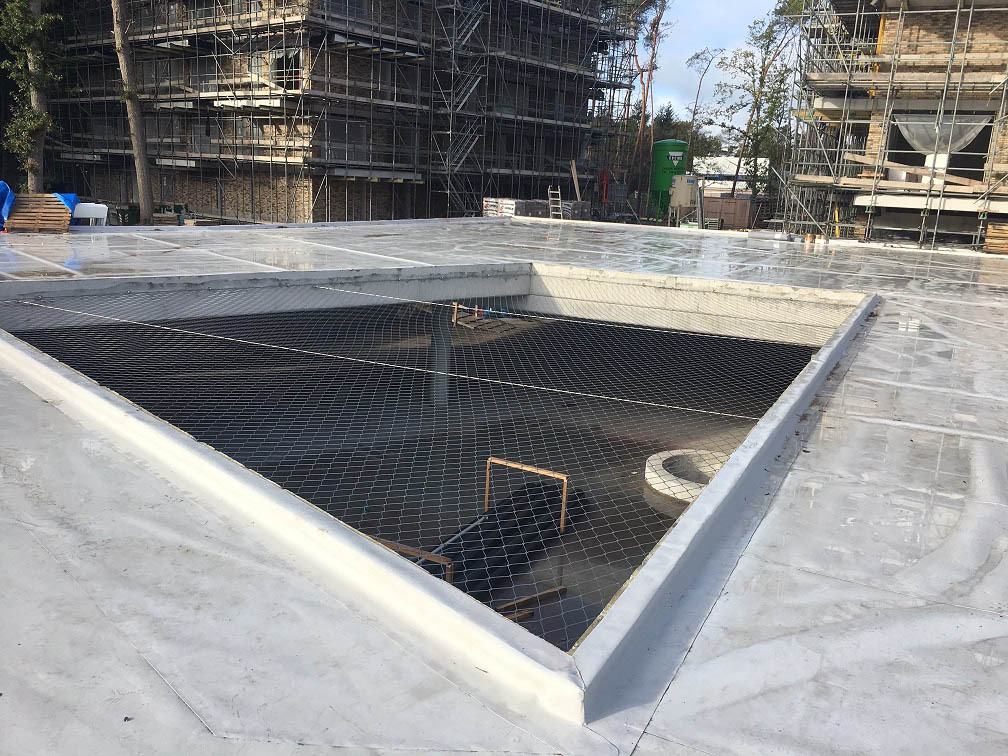 Applications | Horizontal Fall Protection   Cablemesh.us