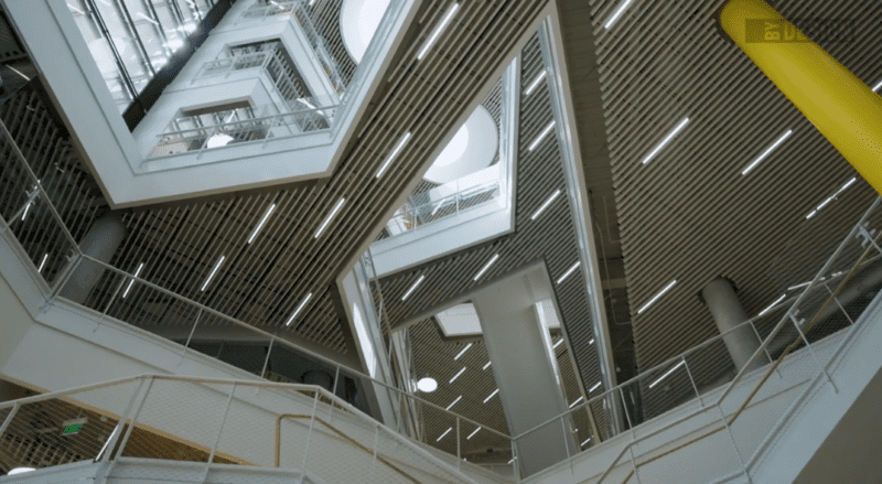Stainless Steel Cable Mesh in academic building design